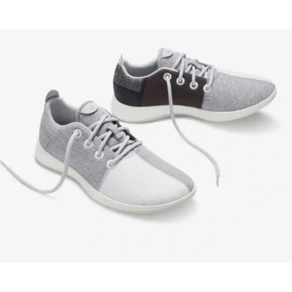 Allbirds Womens Color Block  Wool Runners Patchwork Limited Edition Grey Scale,7 - Picture 1 of 14
